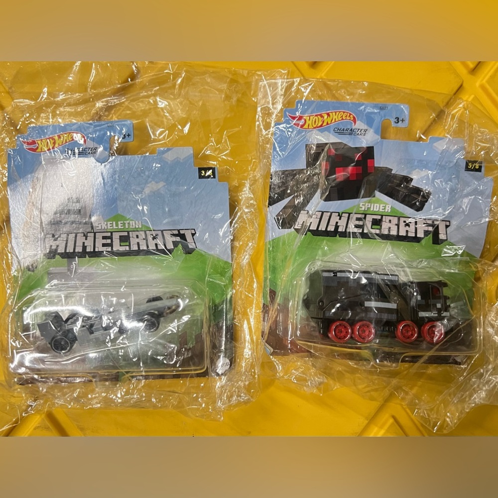 Minecraft hot wheels cars